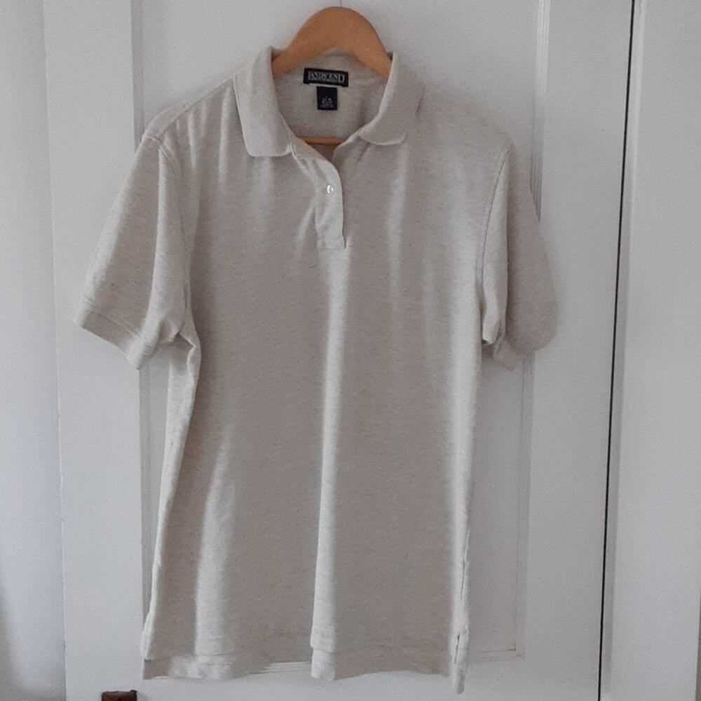 - Lands End cotton polo Large